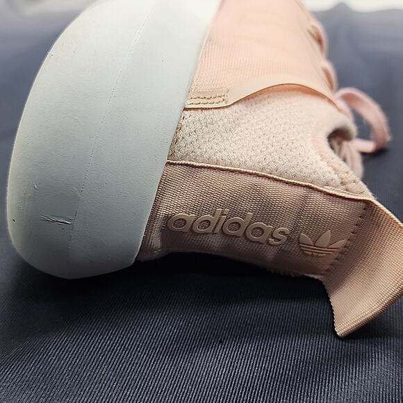 ADIDAS STYLE TUBULAR VIRAL 2 WOMAN 7.0 PINK MESH/FABRIC THICK RUBBER SOLES GUC - Picture 11 of 16